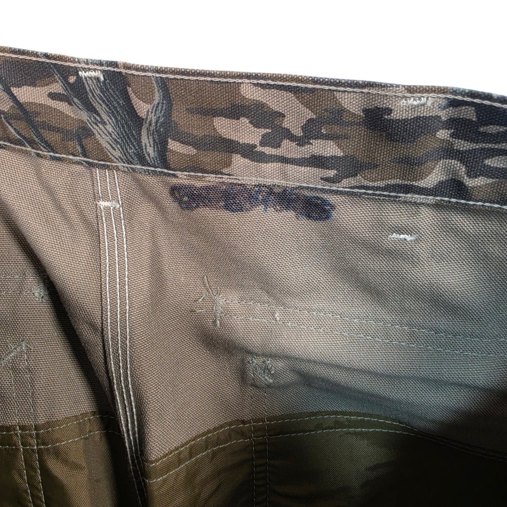 Vintage Carhartt Camo Pants Mens 38x32 Mossy Oak Bottomland USA Hunting RARE - Picture 6 of 16